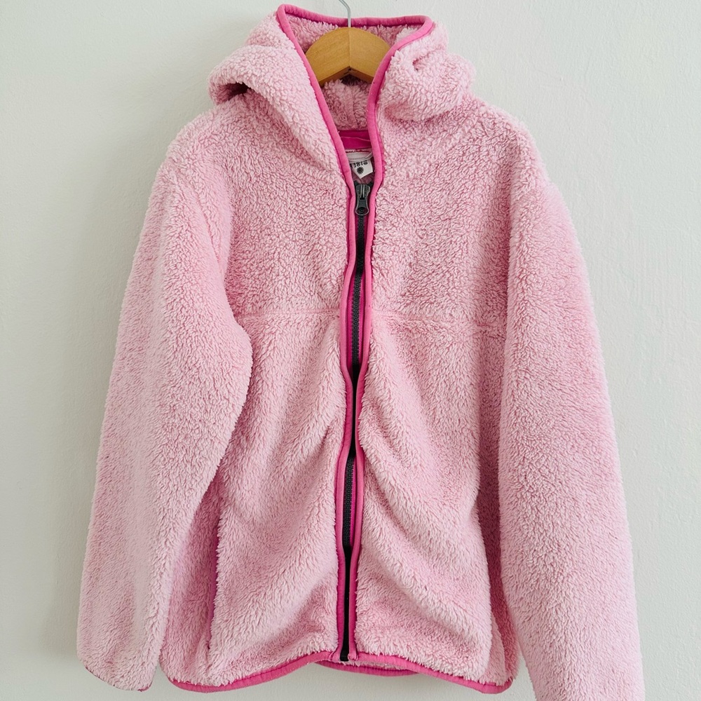 Hanna Andersson sherpa jacket in excellent condition 🩷